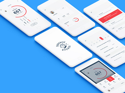 Cooking App Design Concept adobe xd app design cooking app minimalistic mobile app design ui ux