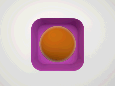 App Icon — DailyUI #005 animation app apple c4d c4d42 cinema cinema 4d dailyui dailyui 005 gif icon iphone