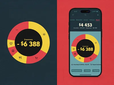 retro expense tracker 80s app arcade branding graphic design retro typography ui