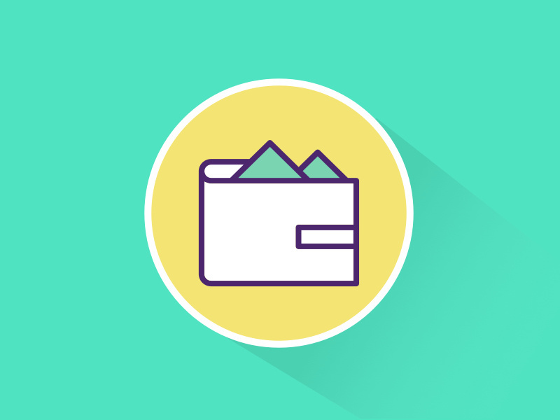 Example of Wallet Icon