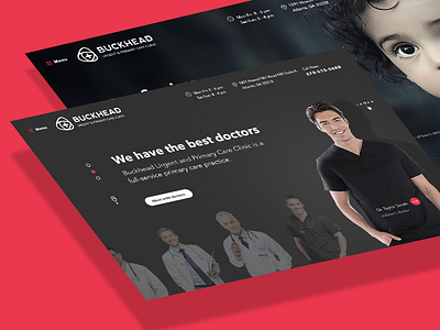Buckhead Clinic clinic ui ux web
