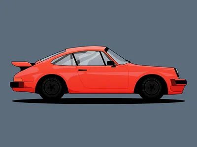 Porsche 911 911 car illustration porsche poster racing vector