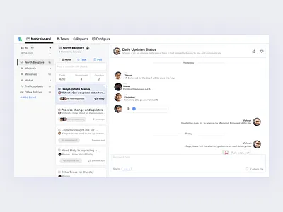 wip Collaboration platform for Blue colour worker admin application b2b collaboration desktop enterprise product design saas ux