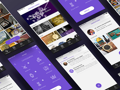 App screens app mockup screens ui