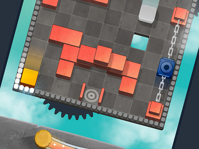 Game Puzzle Rotatory 3d game isometric kids puzzle rotatory