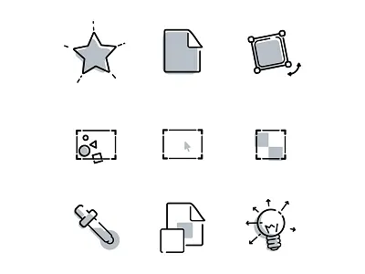 Custom Scene Icon brand branding icons illustrator photoshop product