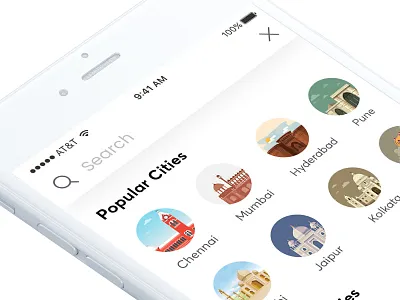 Bus ticket booking concept animation app bala ux booking bus design flat icon illustration ticket ux