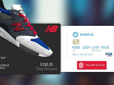 Design002 checkout daily ui dailyui design002 design2 shoe