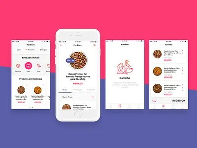 Pet Market Place app design experience interface ios marketplace pet store ui user ux