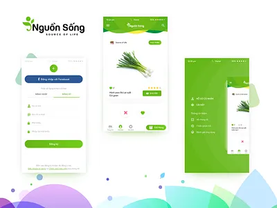 Source of Life (Sketch file) application leftmenu login market mobile productlist sourceoflife