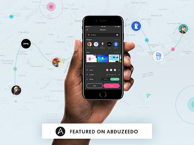 Interaction Design & iOS Design: Dribbble Redesign Concept abduzeedo dribbble dribbble design feature interaction design ios ios design mobile app redesign search