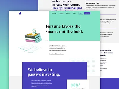 Philosophy brand finance gradient graphic invest marketing modern philosophy smart visual