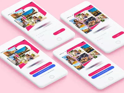 Travel Mobile App design mobile app ux