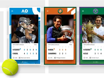 Tennis App app federer mobile nadal tennis