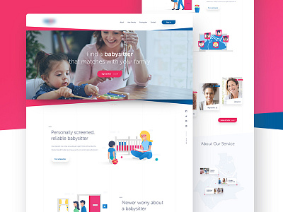 Daycare Center - Homepage babysitter babysitting daycare europe homepage website