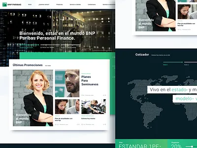 finance services website redesign redesign web. ux