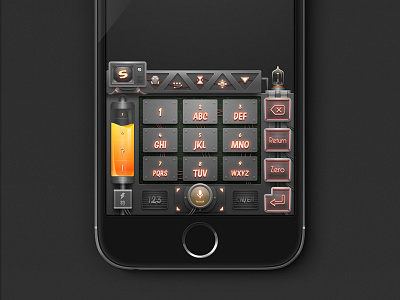 Sogou Input Method - Cyberpunk - 9keys cyberpunk input iphone method skeuomorphism sogou