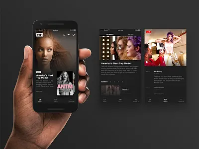 PlayPlex Global Platform comedy central mobile mtv product design user interface vh1
