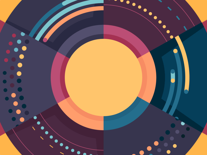All that data in the cloud 2d animation cloud data dots microsoft pattern visualization