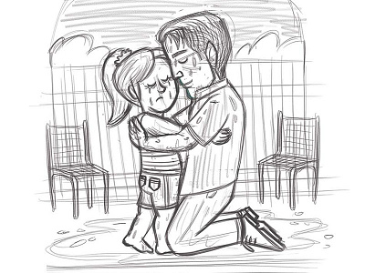 Early Reader Sketches book children curriculum family illustration kids siblings