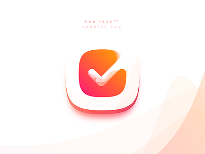 Todoist app Icon v2 app check checklist checkmark icon iconography list logo todo