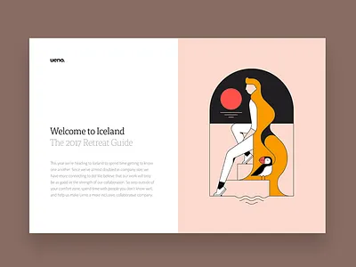 Ueno Retreat Guide 2017 conference guide iceland layout puffin retreat