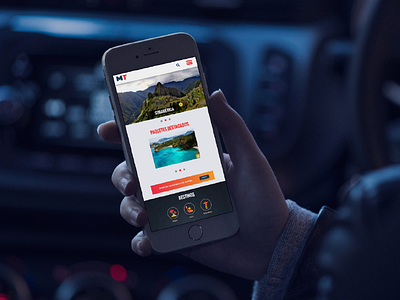 Mundo Turismo - Travel Agency - Web Design #2 agency design europe tourism travel travel word ui ux web