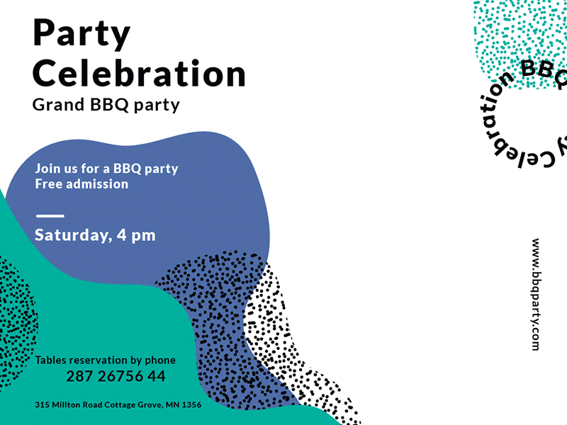 BBQ Party | Modern and Creative Templates Suite banner branding business card cover envelope flyer folder identity post poster print social media