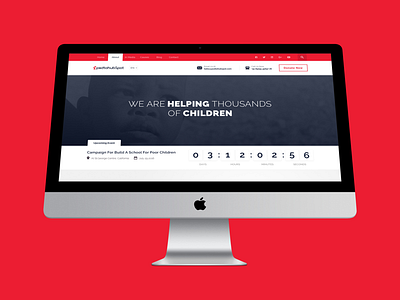 NGO - Website Design clean design hubspot modern ngo organisation pack template ui ux website