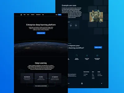 AETROS - Website Preview artificial cats earth hamburg image gallery intelligence space ui universe ux webdesign website