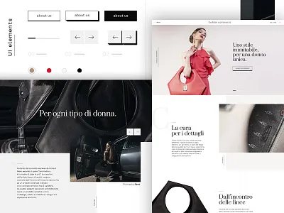 E-commerce for luxury bag design e commerce luxury bag style guide ui user interface ux web design