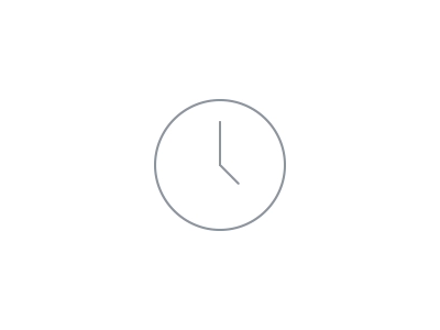 Clock Icon animation clock gif icon line outline time watch