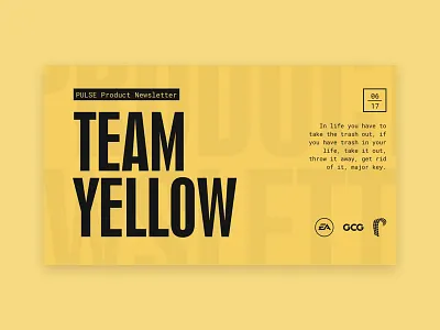 Product Newsletter Header email header newsletter roboto mono swiss924 bt typography