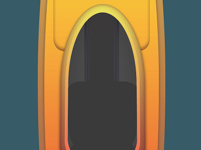 Yakkity Yak ... adventure cool icon illustrated illustration kayak lost river vector wander