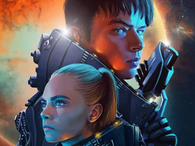 Valerian illustrations for Fubiz digital art digital painting fubiz illustration luc besson valerian