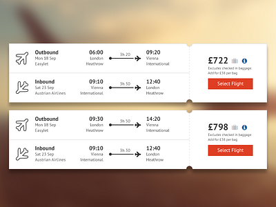 Flight Listings for Holiday Booking Company airline booking clean flight holiday material ticket
