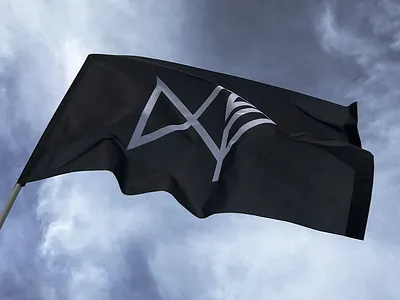 WestMB Flag banner branding edm electronic fabric flag logo music print textile westmb