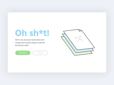 Daily UI #008 - 404 Page daily ui design designux form illustrator photoshop sign up ui ux web web design website