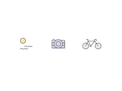 Twine Icons abstract icon icons illustration lines twine