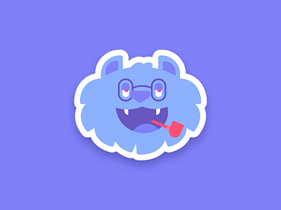An American Werewolf in London branding character clean design flat icon illustration logo london minimal vector werewolf