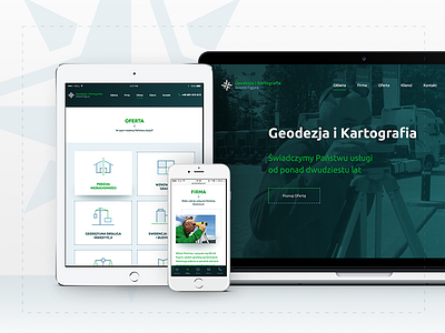 geodesy website animation custom geodesy icons logo map no template promo rwd video web website