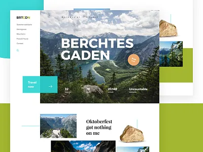 Vacation Destination 1 adventure clean grid vacation webdesign website