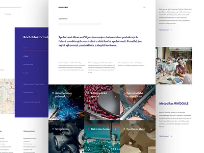 Minerva – Services, Company and Contact company czech design minerva software ui ux web design website