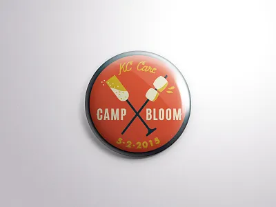 Camp Bloom 2015 camp camping glamping icon illustration philanthropy woods