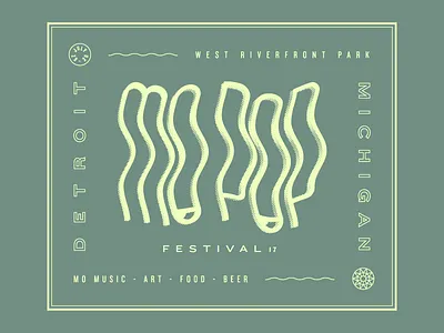 MO POP merch lettering merch mopop texture typography warp