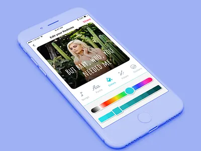 iOS Color Editor color editor editor music app music photos rednote share photos share stickers