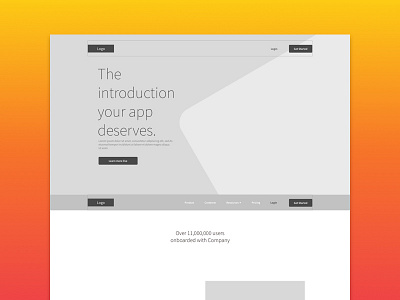 Website Wireframe colours design ui web website wireframe