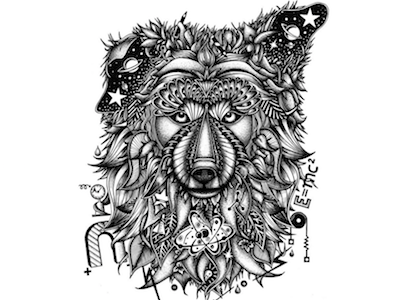 KUDLATY art blacking design details draw drawing graphic illustration ink