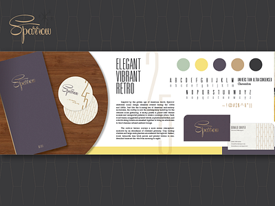 Sparrow | Stylescape v2 approved branding handlettering identity lettering logo
