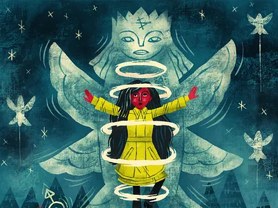 The Cocoon concept design illustration procreate